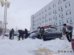 国网巴林右旗供电公司：扫净院内雪 护好平安路