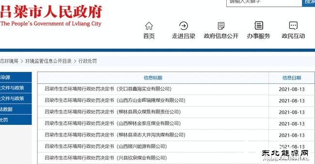 煤炭大县后遗症渐发：山西柳林或变为吕梁污染大县