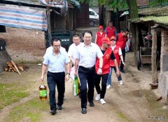 蒲白热电公司：共建文明新农村 互惠互利真扶贫