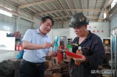 蒲白建庄矿业：炎炎夏日送关爱，清凉一夏嘱平安