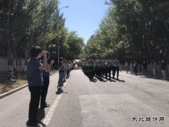 哈巴河执法大队：欢送退役老兵光荣返乡 珍重，老兵！