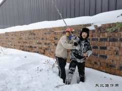大唐葫芦岛热力公司：清扫积雪保畅通 加大巡检保供暖