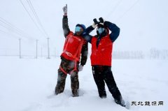 兴凯湖供电公司：无惧风雪开展“特巡” 可靠供电保民生