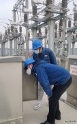国网临泽县供电公司：寒潮来袭!临电力铁军已逆风而来…