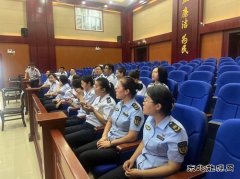 阿勒泰执法支队哈巴河执法大队：观看庭审视频 感受法律力