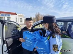 北屯执法大队：清明坚守保畅通 普法宣传护平安