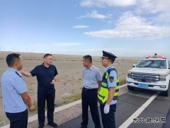 布尔津执法大队：部门联动聚合力 联合执法护畅通