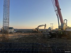 佳热电厂汤原一期200MW风电项目超额完成年度建设目标