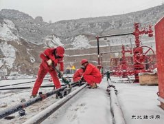 冀东油田：冒雪求产 守护万家烟火